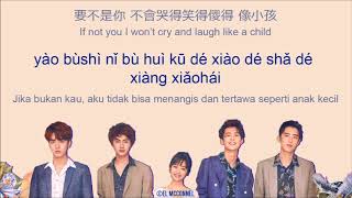 CHN  PINYIN  ENG  INDO LYRICS WEI QI QI 魏奇奇  LOVE EXISTS 愛，存在 METEOR GARDEN 2018 OST [upl. by Nyvlem]