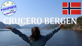 Crucero por los FIORDOS Noruegos  Bergen [upl. by Suciram562]