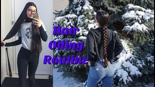 Hair Oiling Routine  DemoFAQ [upl. by Huberty]