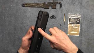 IWC Sling Mount Installation on a Magpul MidLength Handguard [upl. by Yrem]