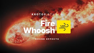 Fire Whoosh Sound Effects  100 Royalty Free  No Copyright Strikes [upl. by Hyozo]