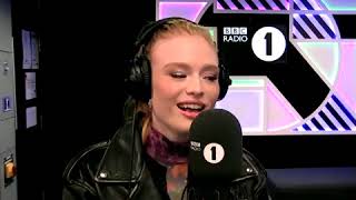 Freya Ridings  My Singing Lesson at Radio 1 😂 [upl. by Nakah987]