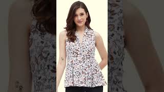 Flipkart women floral tops topsshopping women onlineshopping dress trending fashion [upl. by Bara]