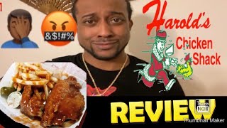 Harolds Chicken Shack Food Review Gary IN Location [upl. by Yve]