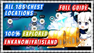 All 185 Chest In Enkanomiya  ALL CHEST ROUTE LOCATIONS  100 Exploration  Genshin Impact 24 [upl. by Hands]