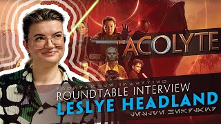 THE ACOLYTE • Leslye Headland CreatorShowrunner Interview [upl. by Yadrahs]