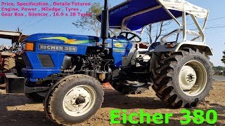 Eicher 380 Real Life Hindi Review  Super Entertainment [upl. by Ybbed903]