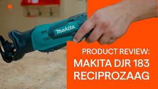 Product Review Makita DJR 183 18V Liion Reciprozaag  Gereedschapcentrum [upl. by Esila755]