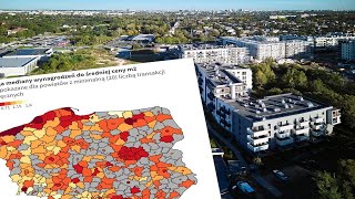 Ceny mieszkań a pensje zaskakujące różnice w powiatach mrągowskim i lubańskim [upl. by Kcirdaed39]