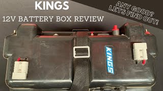 Adventure Kings 12V Battery Box  Review [upl. by Hollander157]