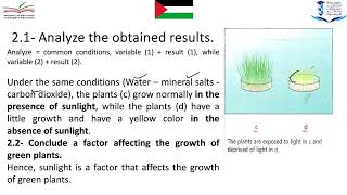 Grade 7 Activity 1 the nutritive needs of chlorophyllic plants [upl. by Akerdnuhs]