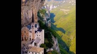 Unveiling Italys SECRET TREASURE Madonna della Corona italy castle [upl. by Ahsekam]