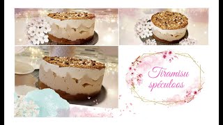 Tiramisu aux spéculoos recette 😋 [upl. by Eninnaej]