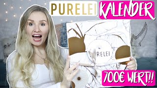 KRASS 😍😍 EINFACH 700€ WERT im PURELEI ADVENTSKALENDER 2020 Unboxing  VERLOSUNG [upl. by Thacher282]