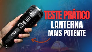 Teste Lanterna Mais Potente BMAX Lanterna BM8516 [upl. by Gareth44]