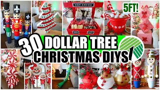 30 Dollar Tree Christmas DIYs that DONT LOOK CHEAP 125 HACKS for 2024 [upl. by Enimisaj920]