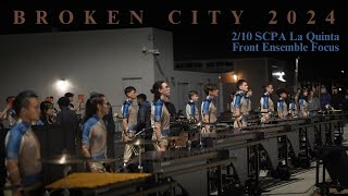 Broken City 2024 quotTellquot Front Ensemble Focus [upl. by Kahaleel251]