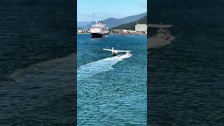 Two sea planes landing in Juneau Alaska [upl. by Irelav]