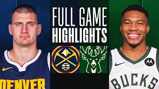 NUGGETS at BUCKS  FULL GAME HIGHLIGHTS  February 12 2024 [upl. by Teddy81]