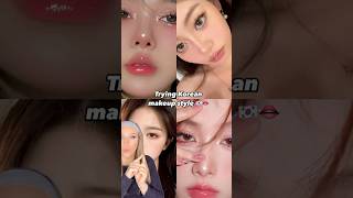 Trying Korean Makeup style ​⁠yesstyle MAKEUPBYELLIE10 for 10 off yesstyle ad koreanmakeup [upl. by Cynth]