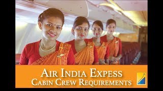 Air India Express  Air hostess job walk in interview requirements [upl. by Sorvats71]