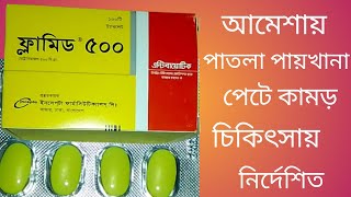 Flamyd 500 mg কি কাজ করে ll flamyd 500mg tablet use in bangla ll ফ্লামিড ৫০০গ্ৰাম ট্যাবলেট খাওয়ার [upl. by Eelaroc625]