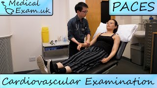 Cardiovascular Examination Routine  PACES Teaching [upl. by Juliano]