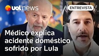 Lula sofre acidente doméstico Quedas assim geram risco de lesão a longo prazo diz neurocirurgião [upl. by Willis550]