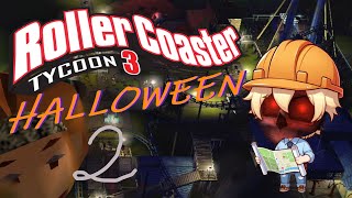 ¡Los préstamos del DIABLO  Especial HALLOWEEN 2  Roller Coaster Tycoon 3 [upl. by Adnohr906]