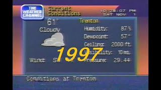 Weather Channel 1997 music mix [upl. by Walli]