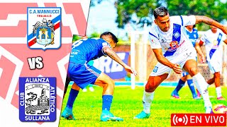 Mannucci 22 Alianza Atlético Sullana  Liga 1 Jornada 17 [upl. by Jaynell]