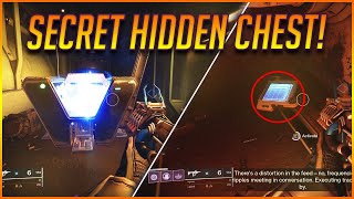 How To Get Secret LOOT Chest in Presage Tucked Away Triumph 1  Destiny 2 Season of the Chosen [upl. by Hailahk]