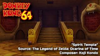 Ocarina of Time — Spirit Temple DK64 Soundfont [upl. by Desimone]