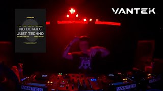 KASEY RIOT  Live  VANTEK  TECHNO  2hr Afterhours Set in the Vancouver Underground [upl. by Schmeltzer]