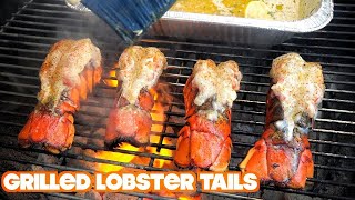 Grilled Lobster Tail Recipe with Garlic Butter 2018 [upl. by Meek182]