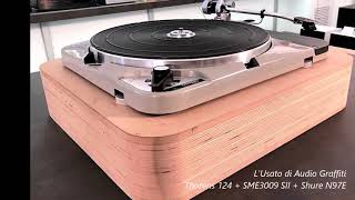 Thorens 124  braccio SME 3009 Seie II  Shure N97E [upl. by Aivital]