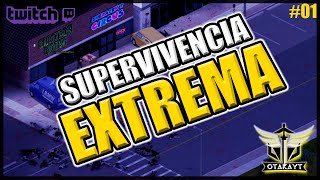 PROJECT ZOMBOID  SUPERVIVENCIA EXTREMA  BAJO LOOT  SNAKEMOD  MAP HISTORIA [upl. by Eidderf]