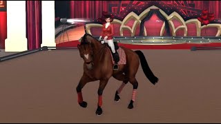 Elite Dressage Team Part 2 Solo The Valentine Neigh Show 2024 at Evergarden Equestrian [upl. by Selena]