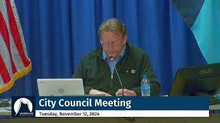 City of Moorhead  City Council Meeting  November 12 2024 [upl. by Simmie]