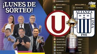 ¡RIVALES de la U y Alianza Lima SIMULAMOS el SORTEO de la Copa Libertadores 2024 [upl. by Gun904]