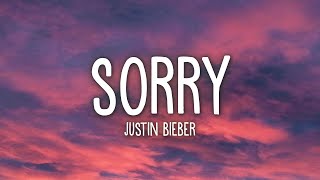 Justin Bieber  Sorry Lyrics [upl. by Ativad]