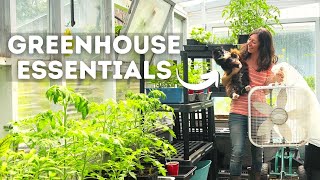 Essential Tips amp Supplies for Beginner Greenhouse Gardeners [upl. by Elurd]