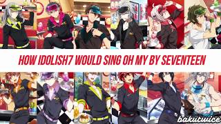 How Would IDOLiSH7  TRIGGER  Revale sing Oh My SEVENTEEN [upl. by Enirak]