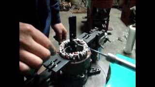 DLM3 Singleside Stator Coil Lacing Machineavi [upl. by Scever]