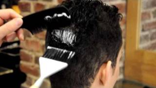 Lissage durable cheveux homme  Alexandre Henry [upl. by Nnaeiluj]