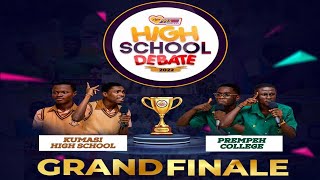 HIGH SCHOOL DEBATE 2022 FINALS PREMPEH COLLEGE VS KUMASI HIGH IN GHANA [upl. by Aihtibat630]