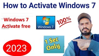 windows 7 activate karne ka tarikahow to activate windows windows 7 activatorwindows 7techussain [upl. by Emmett519]