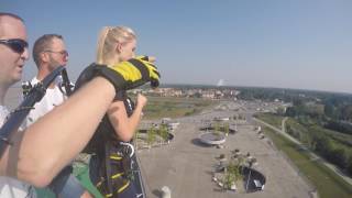 Dream Jump Wrocław Karolina R pierwszy skok 10092016 [upl. by Steffen247]