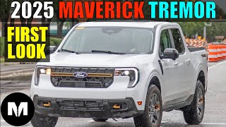 2025 Ford Maverick Tremor Caught With No Camo [upl. by Iene403]