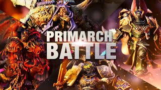 Four Primarchs Four Players Team Chaos vs Team Imperium Warhammer 40k in 40m [upl. by Sev]